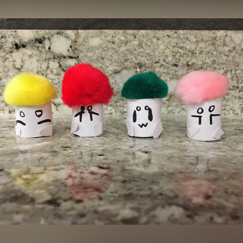Fluff Babies handmade Set of 4 toys